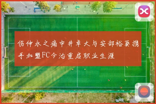 伤仲永之痛中井卓大与安部裕葵携手加盟FC今治重启职业生涯